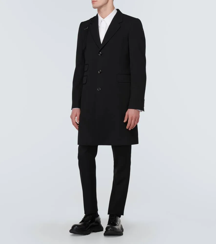 Alexander McQueen Tread leather Derby shoes