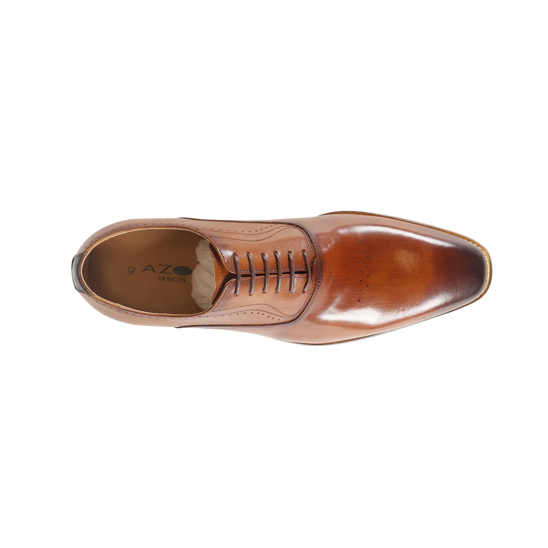 Azor La Moda Pompei Derby -Tan