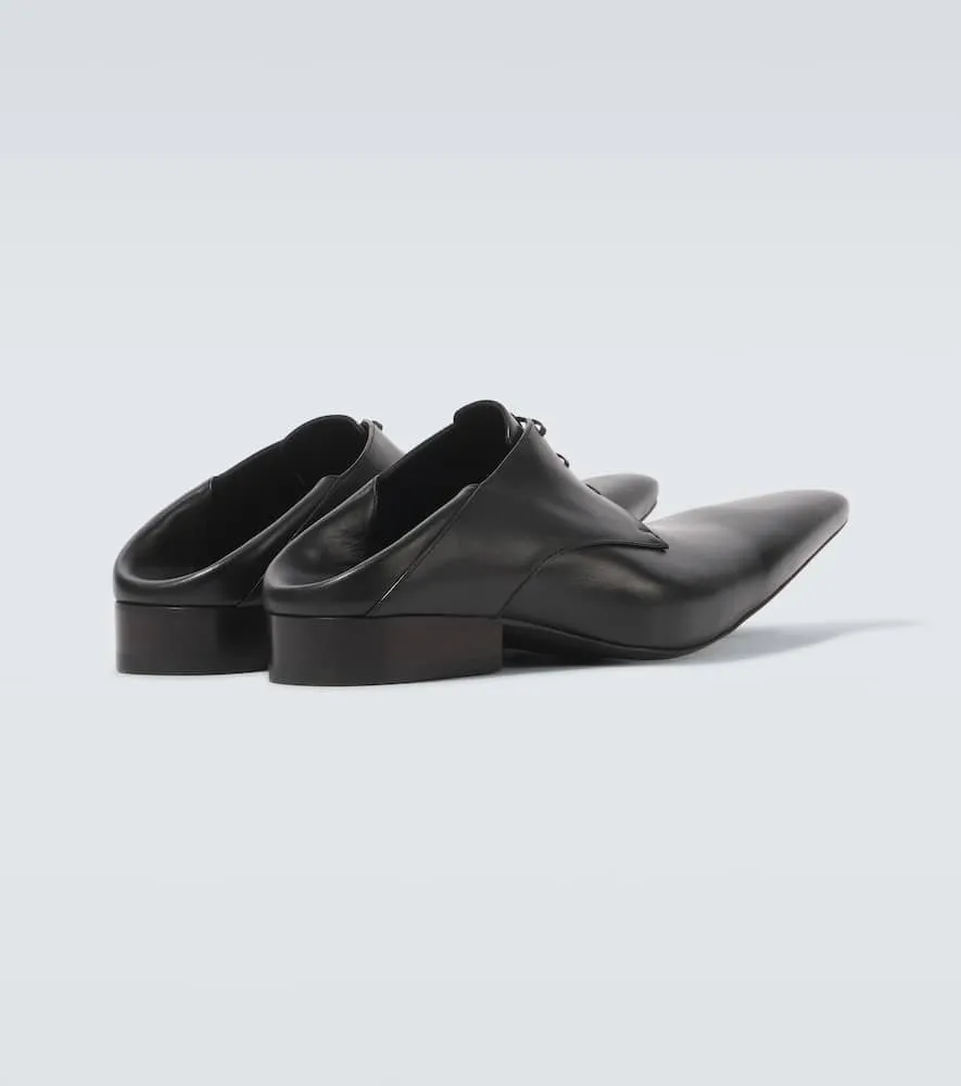 Balenciaga Opera leather Derby shoes