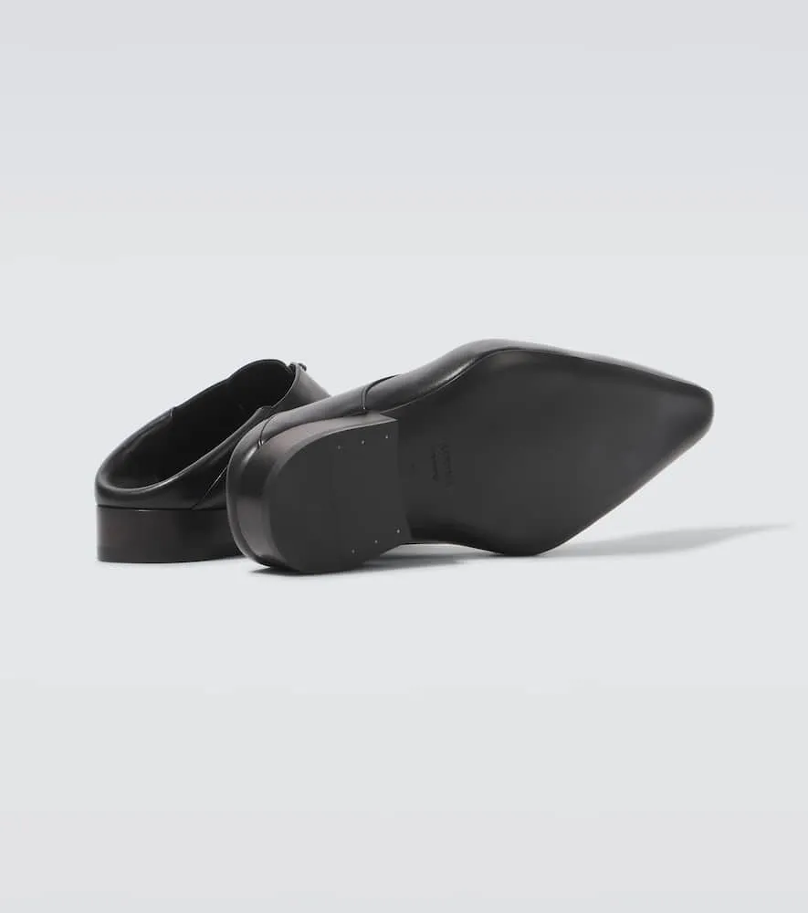Balenciaga Opera leather Derby shoes
