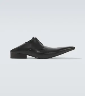 Balenciaga Opera leather Derby shoes