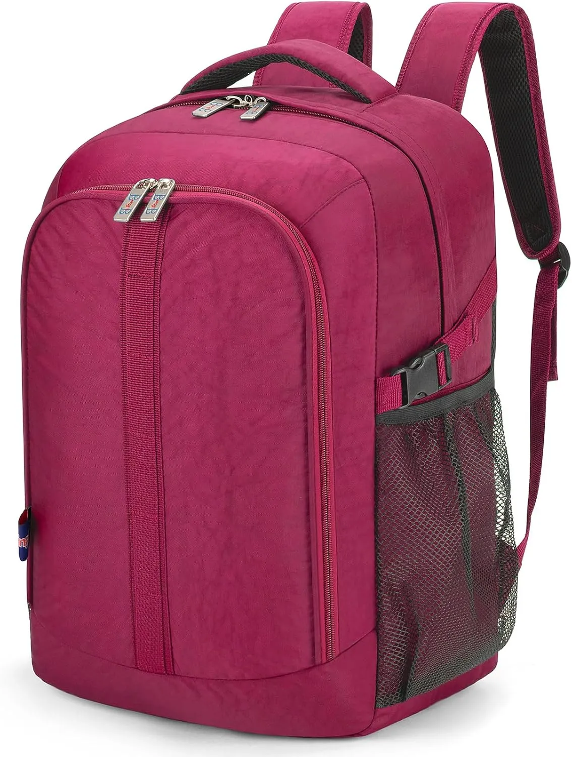 Boardingblue Under-Seat Backpack for Spirit, Frontier, American - Fits 18 x 13 x 8 Inches - Perfect Personal Item for Easy Air Travel - TSA Approved (Purple)