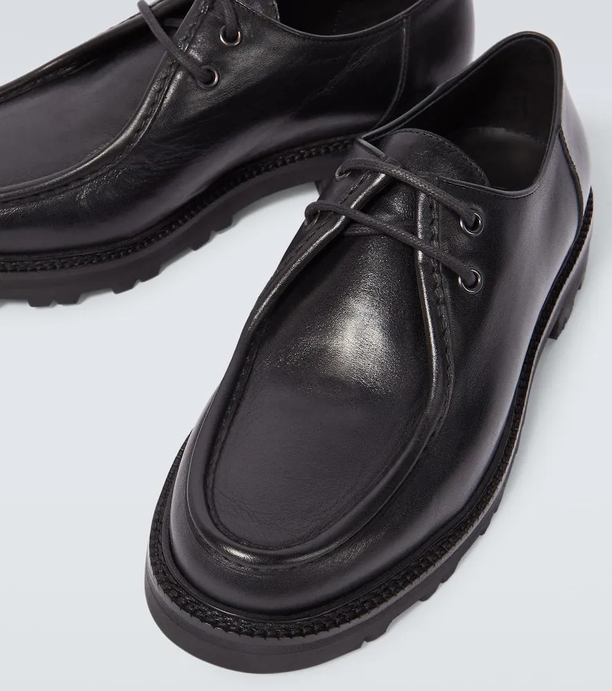 Bode University leather loafers