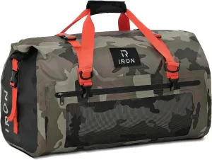 BORLENI Waterproof Motorcycle Dry Bag 500D PVC Motorcycle Dry Duffel Bag Luggage Tail Bag for Motorcycling Skiing Travel Hiking Camping (Camouflage,30L), Camouflage, 30L, Leisure