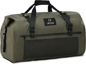 BORLENI Waterproof Motorcycle Dry Bag 500D PVC Motorcycle Dry Duffel Bag Luggage Tail Bag for Motorcycling Skiing Travel Hiking Camping (Olive,30L)