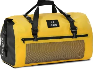 BORLENI Waterproof Motorcycle Dry Bag 500D PVC Motorcycle Dry Duffel Bag Luggage Tail Bag for Motorcycling Skiing Travel Hiking Camping (Yellow,30L)