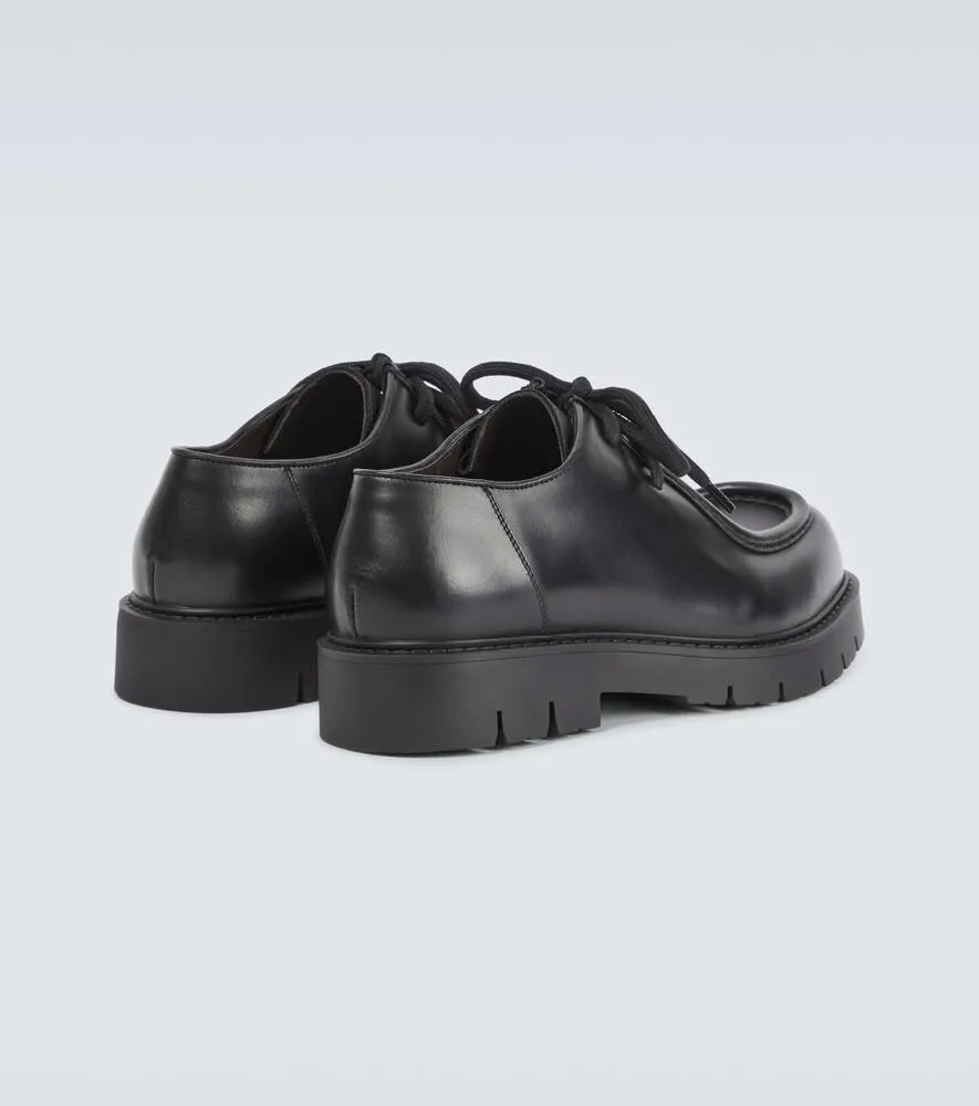 Bottega Veneta Haddock leather Derby shoes