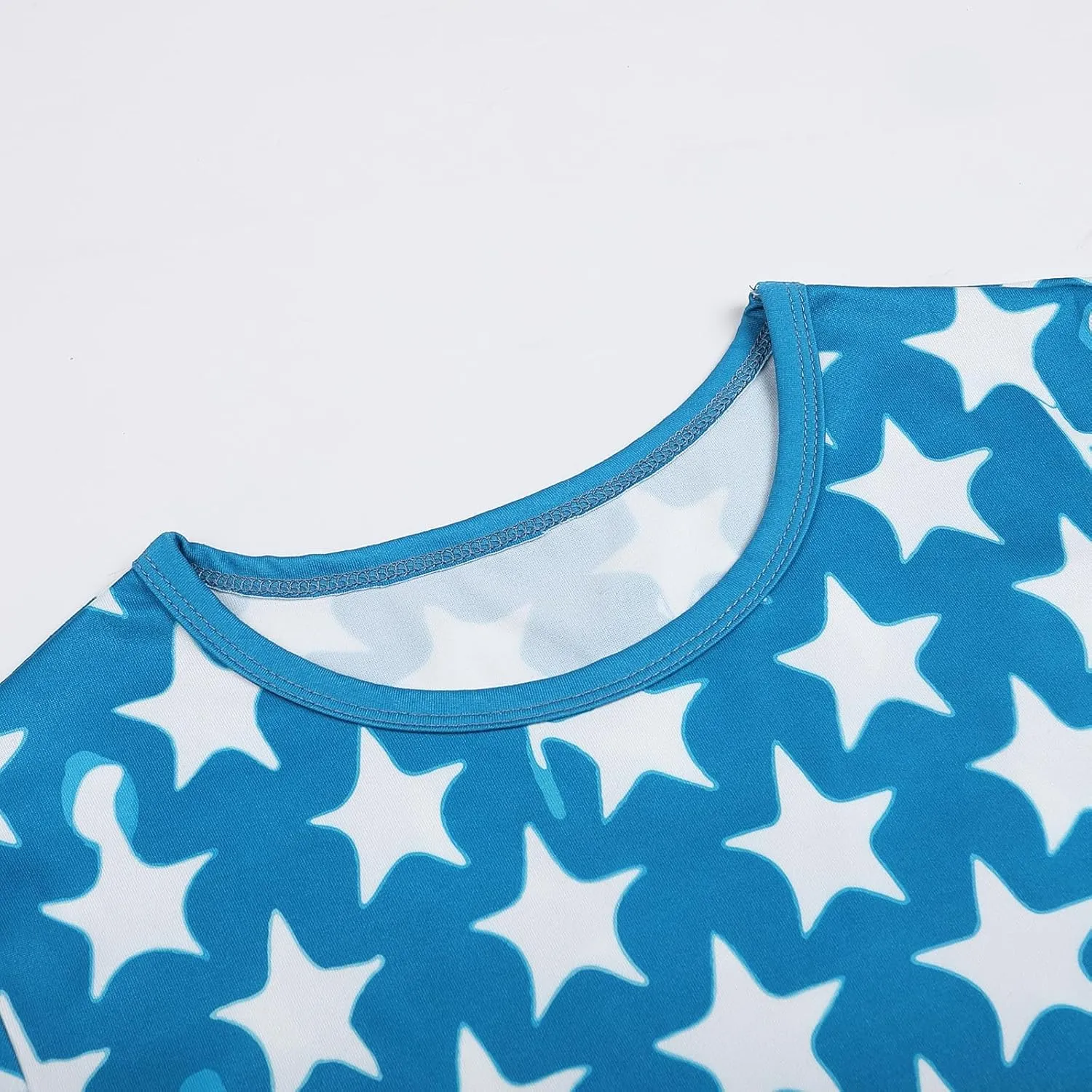 Boys Girls 3D Graphic 4th of July Shirts Funny American Flag Tshirts Kids Short Sleeve Tees 5-12 Years