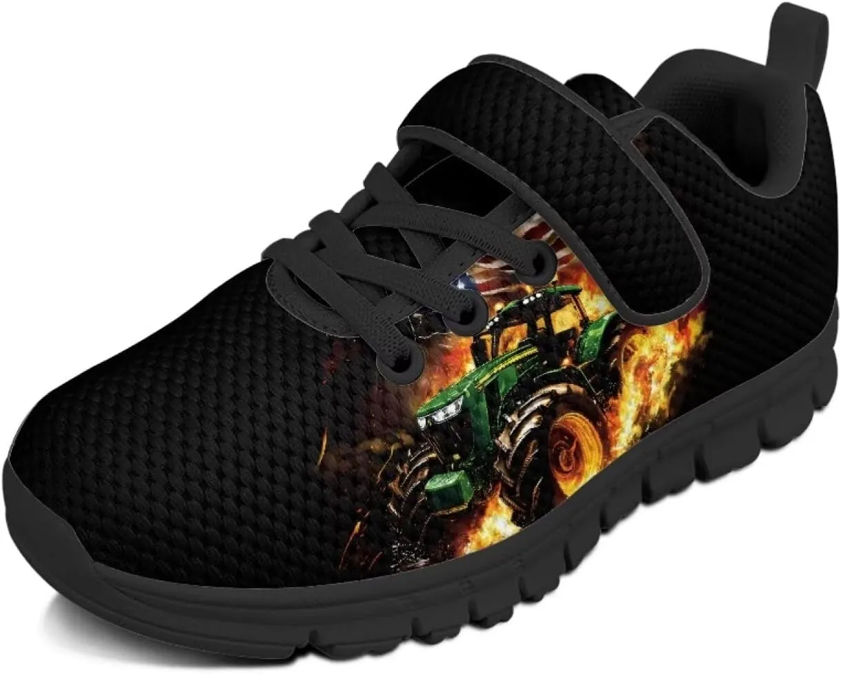 Boys Shoes Kids Sneakers Breathable Athletic Running Tennis Shoes for Little Kid/Big Kid US 11-2.5