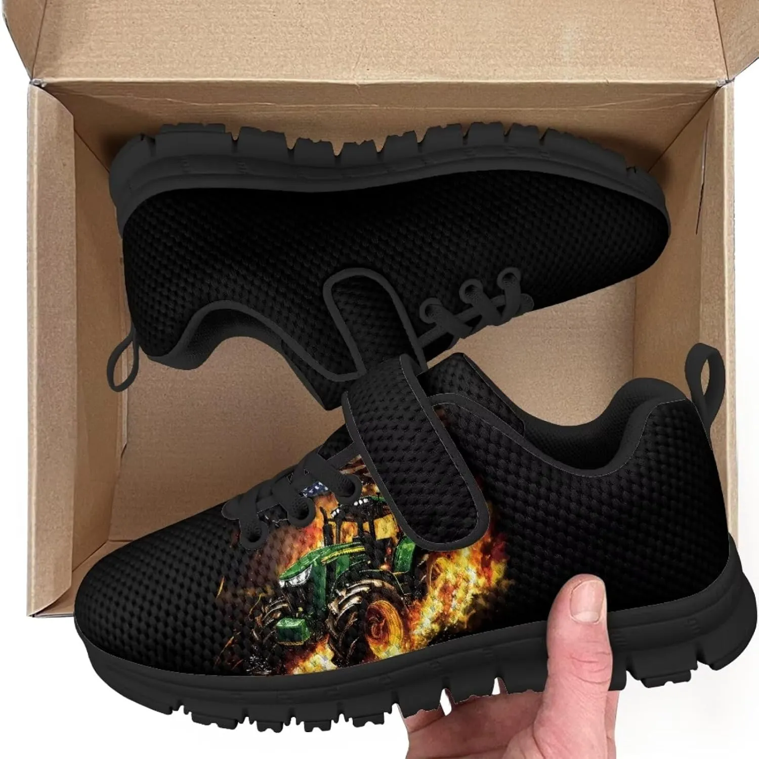 Boys Shoes Kids Sneakers Breathable Athletic Running Tennis Shoes for Little Kid/Big Kid US 11-2.5