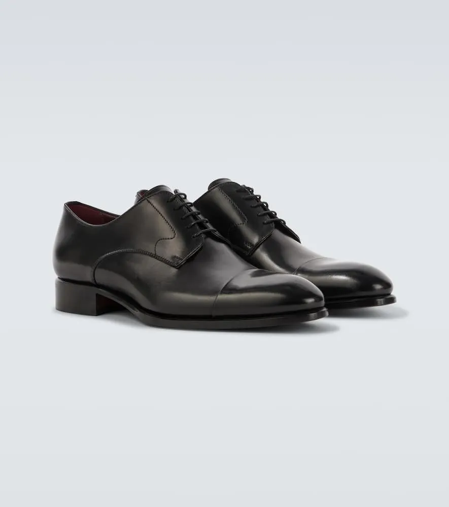 Brioni Leather Derby shoes