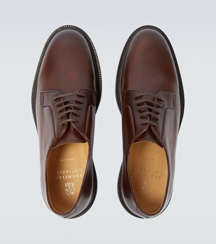 Brunello Cucinelli Leather Derby shoes