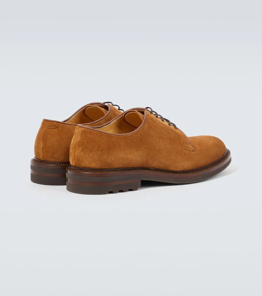 Brunello Cucinelli Suede Derby shoes