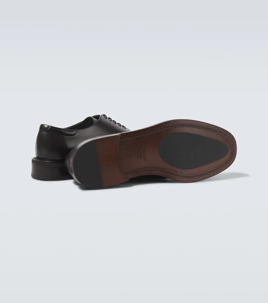Canali Leather Derby shoes