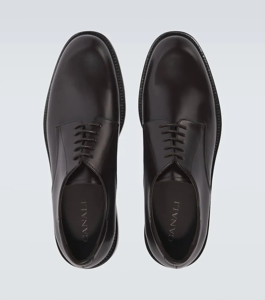 Canali Leather Derby shoes