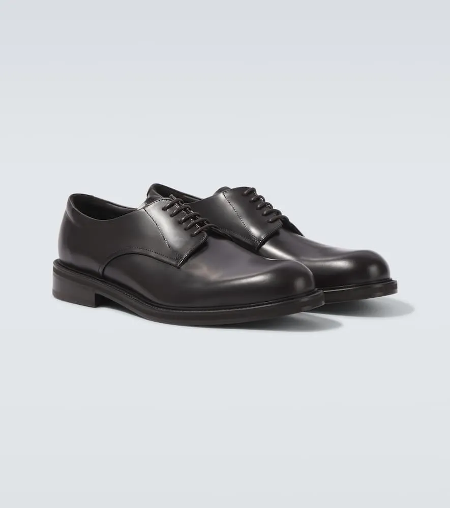 Canali Leather Derby shoes
