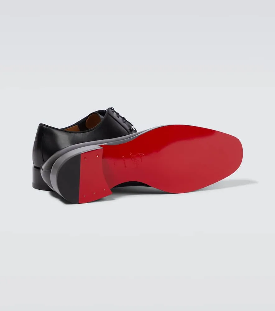 Christian Louboutin Chambeliss leather Derby shoes