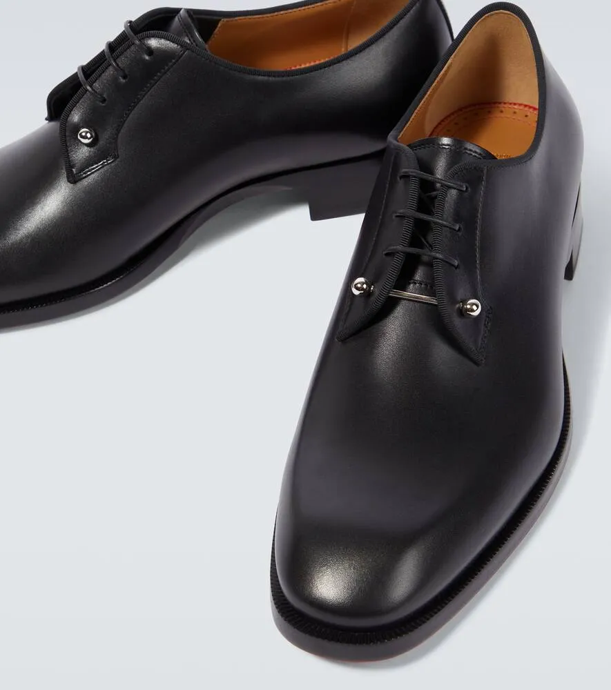 Christian Louboutin Chambeliss leather Derby shoes