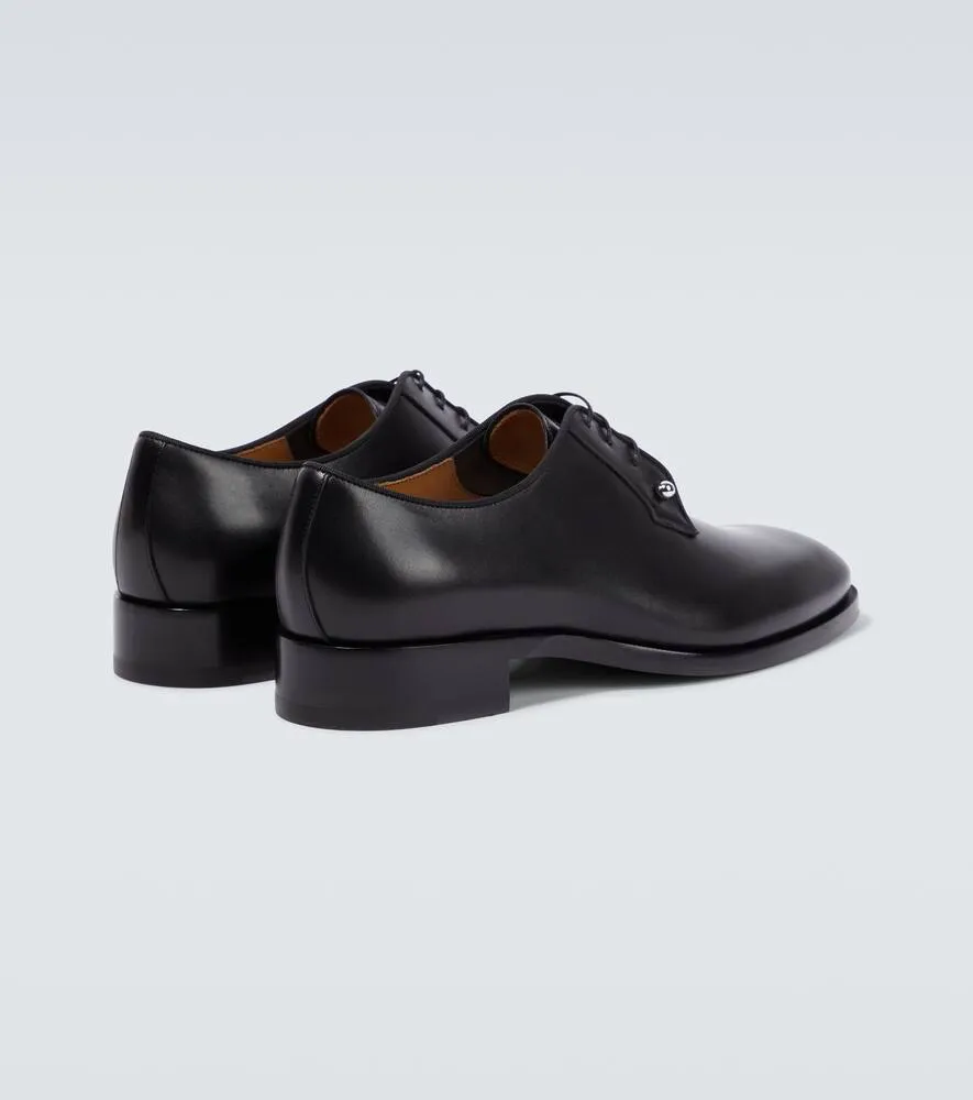 Christian Louboutin Chambeliss leather Derby shoes
