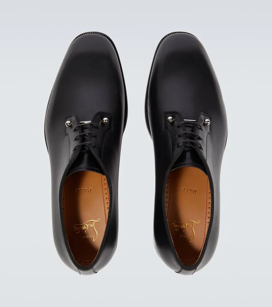 Christian Louboutin Chambeliss leather Derby shoes