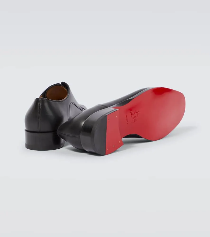 Christian Louboutin Cortomale leather Derby shoes
