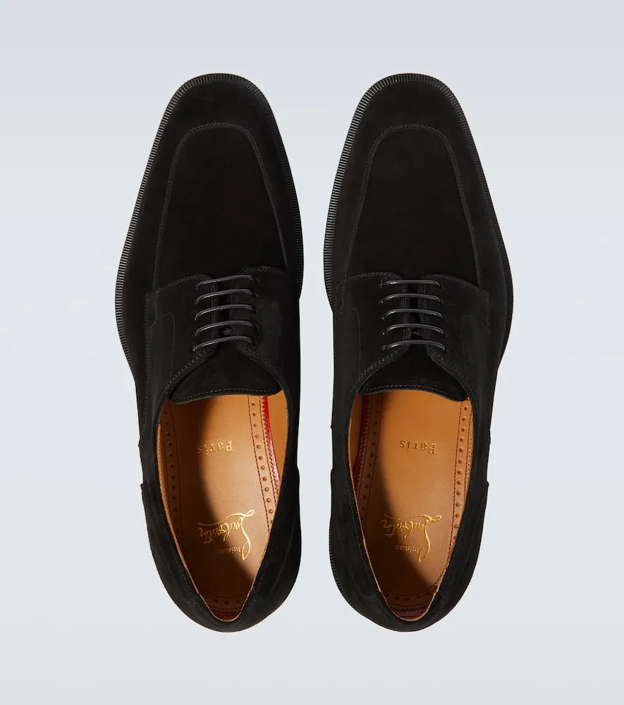 Christian Louboutin Davisol suede Derby shoes