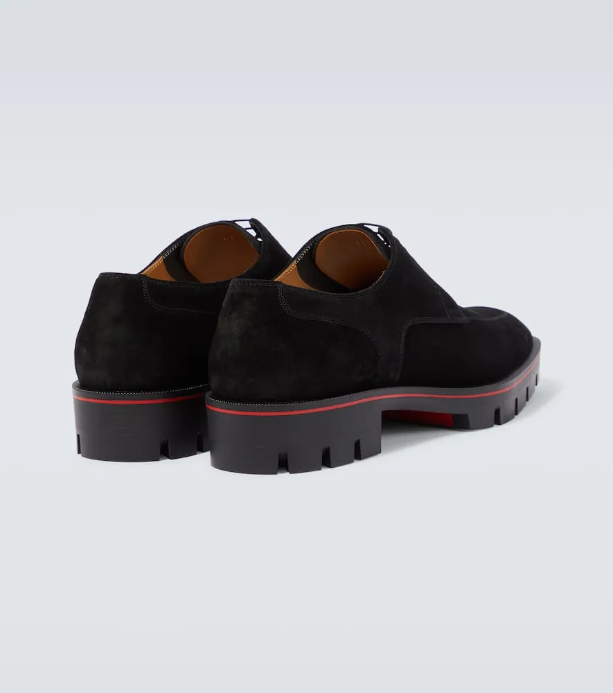 Christian Louboutin Davisol suede Derby shoes