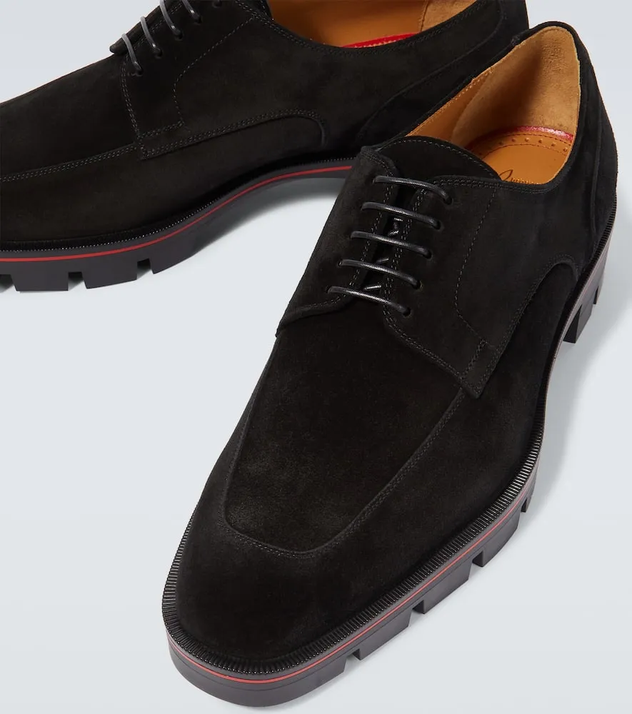 Christian Louboutin Davisol suede Derby shoes