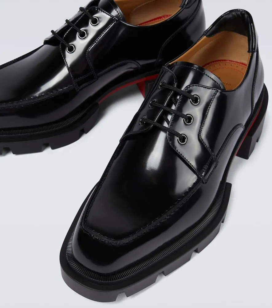 Christian Louboutin Our Georges leather lace-up shoes