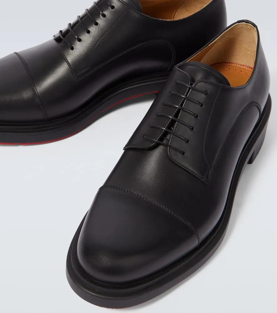 Christian Louboutin Urbino leather Derby shoes