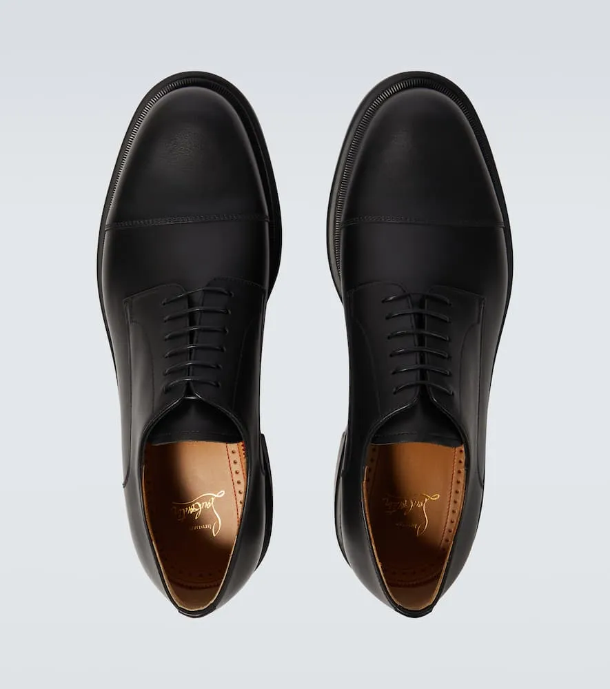 Christian Louboutin Urbino leather Derby shoes