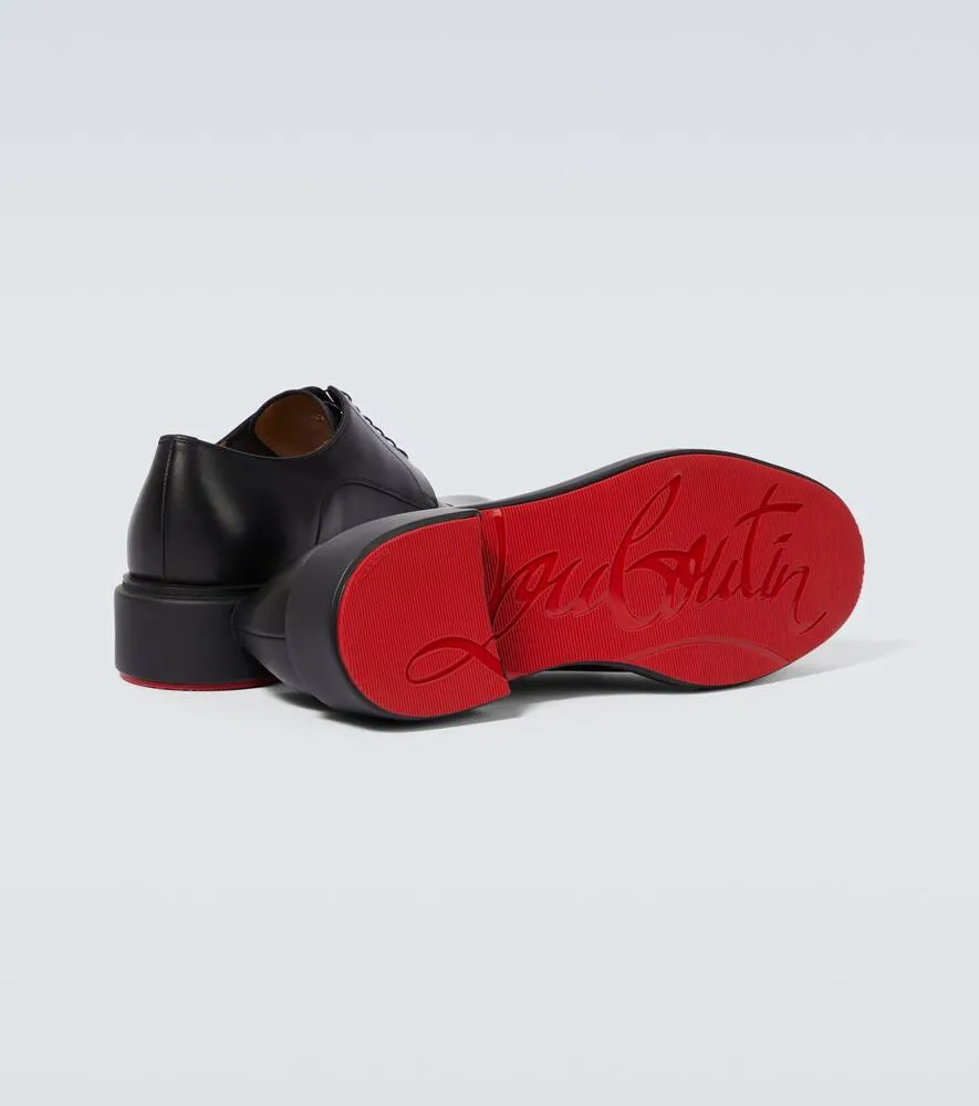 Christian Louboutin Urbino leather Derby shoes