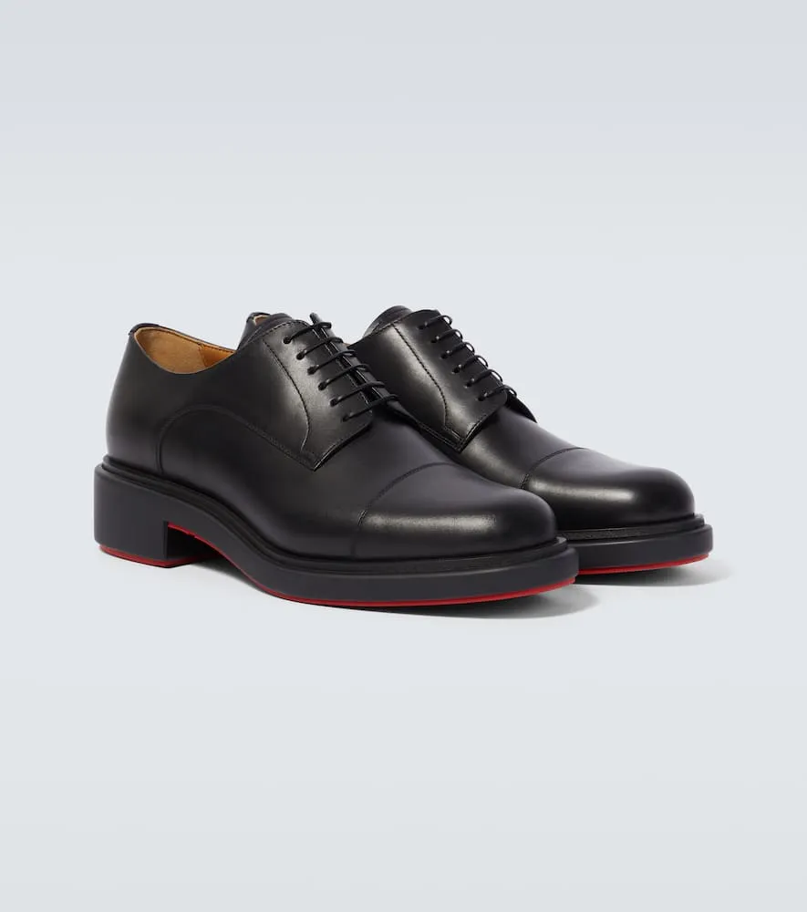 Christian Louboutin Urbino leather Derby shoes