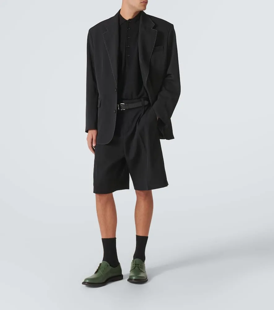 Common Projects Officers leather Derby shoes