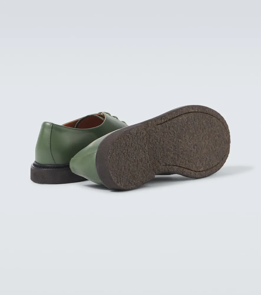 Common Projects Officers leather Derby shoes