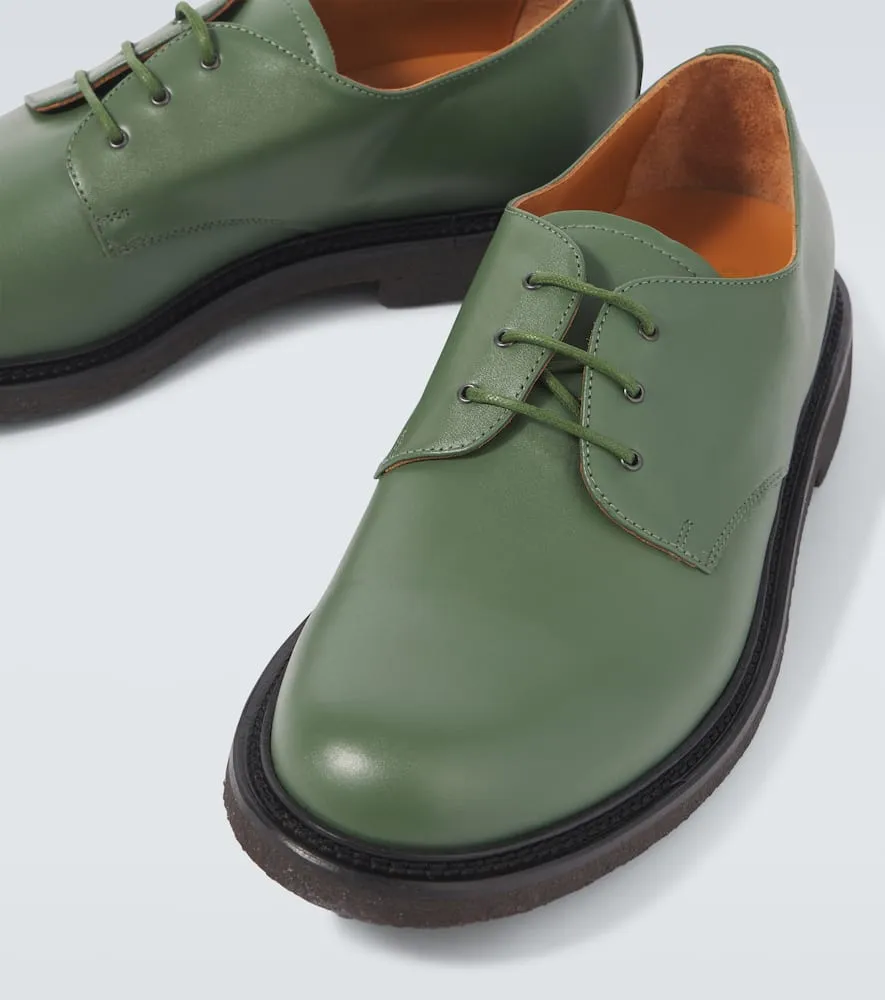 Common Projects Officers leather Derby shoes