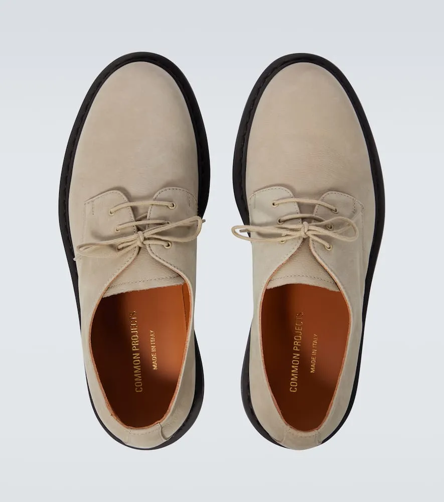 Common Projects Suede Derby shoes
