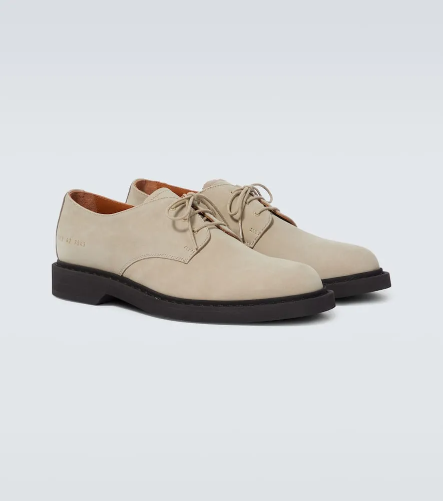 Common Projects Suede Derby shoes