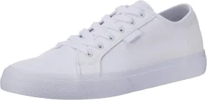 DC mens Manual Skate Shoe, White, 12 US