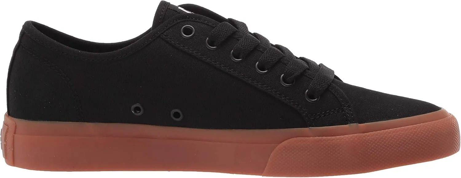 DC Shoes Men's Manual Low Top Vegan Friendly Casual Skate Shoe