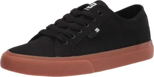 DC Shoes Men's Manual Low Top Vegan Friendly Casual Skate Shoe