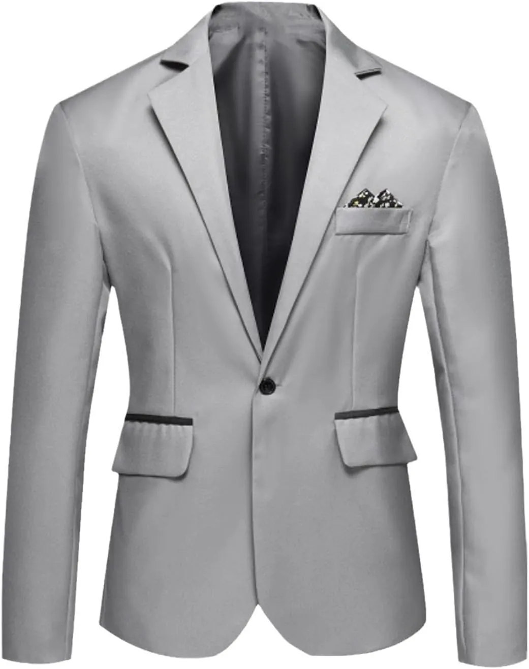 Fashion Business Men's Blazer Jacket Slim Fit Wedding Dress Suit Jackets Groomsman Party Suit Outwear For Man