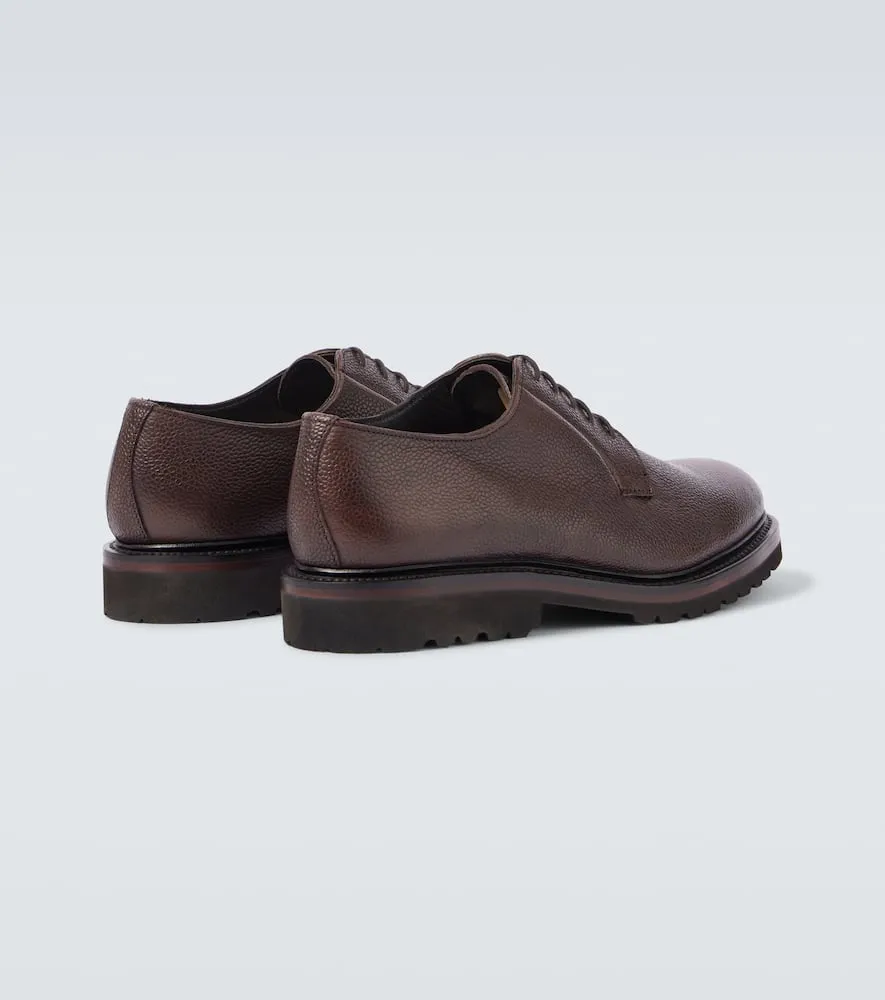 George Cleverley Archie leather Derby shoes