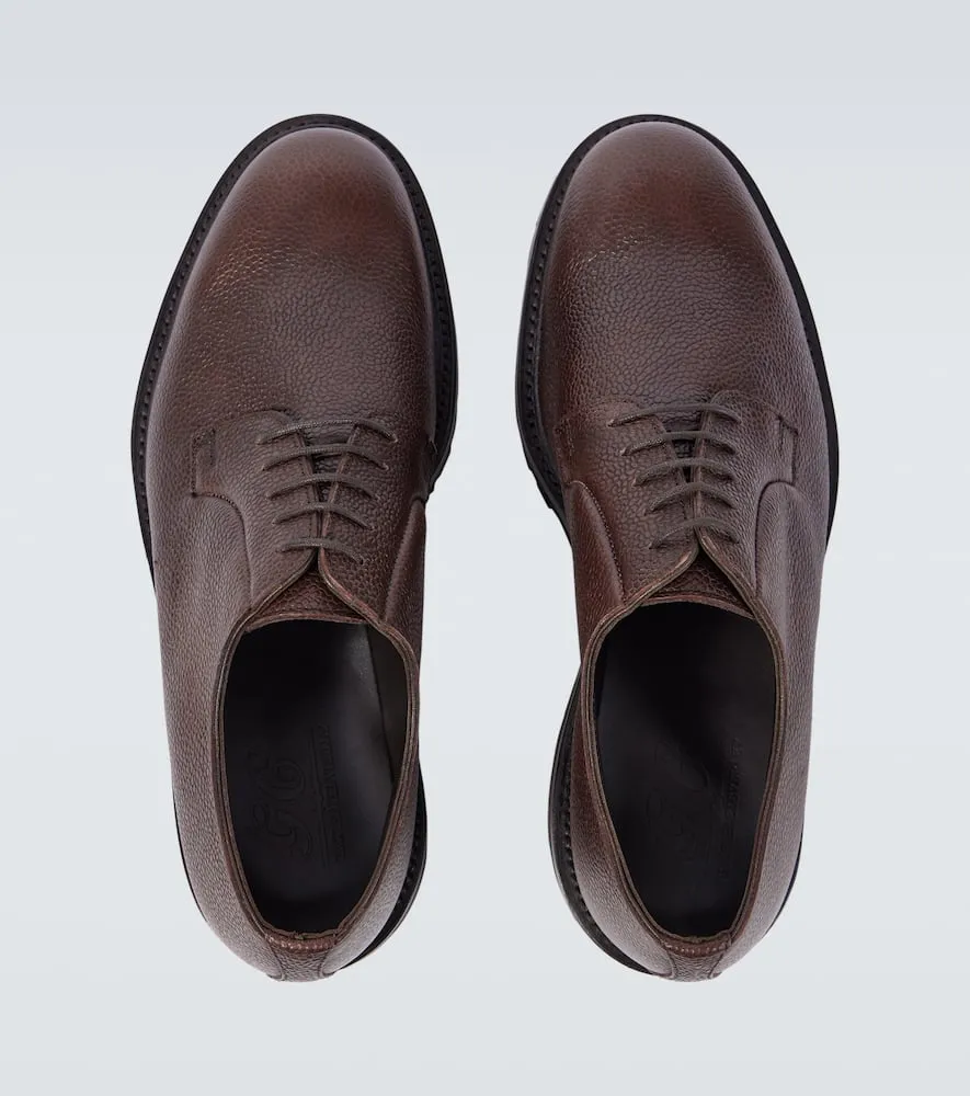 George Cleverley Archie leather Derby shoes