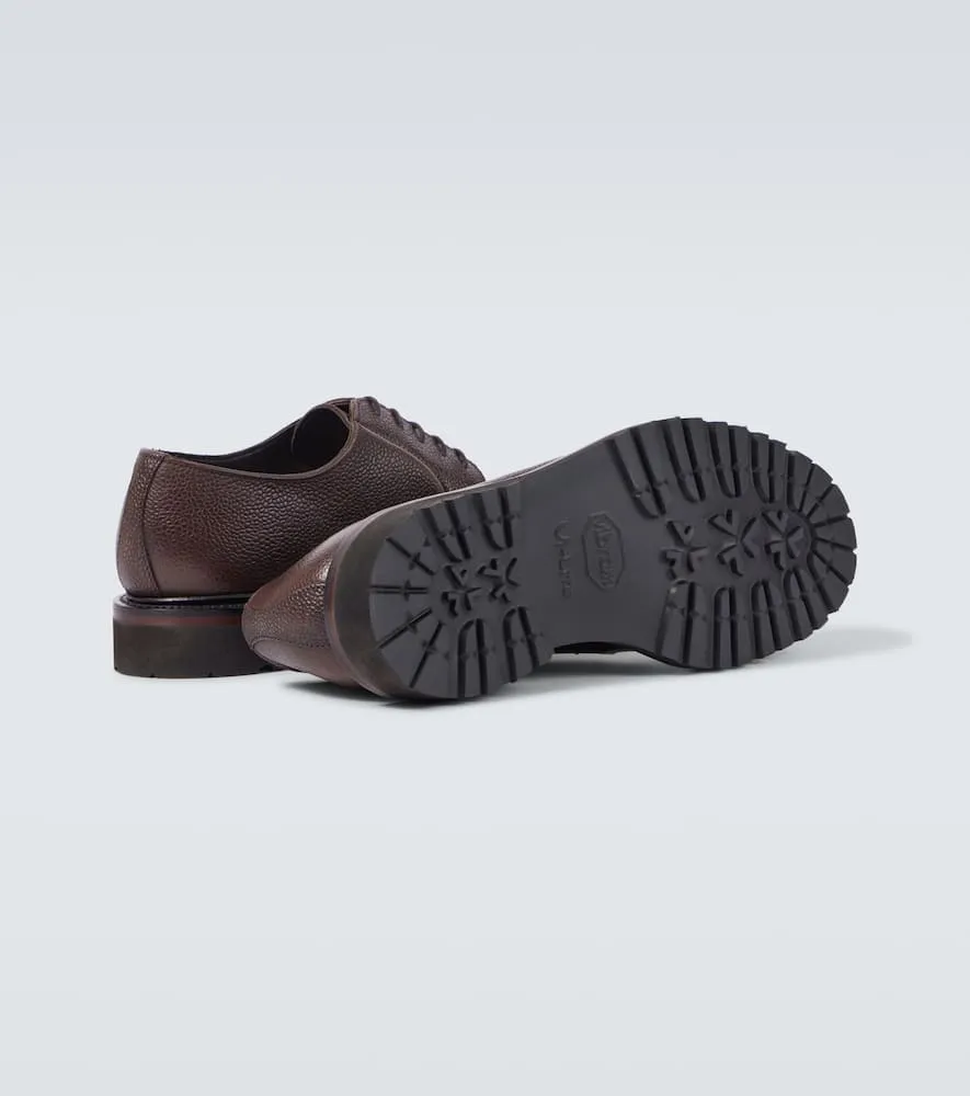 George Cleverley Archie leather Derby shoes