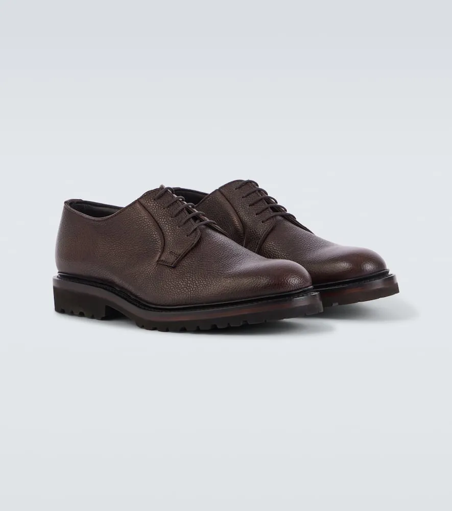 George Cleverley Archie leather Derby shoes