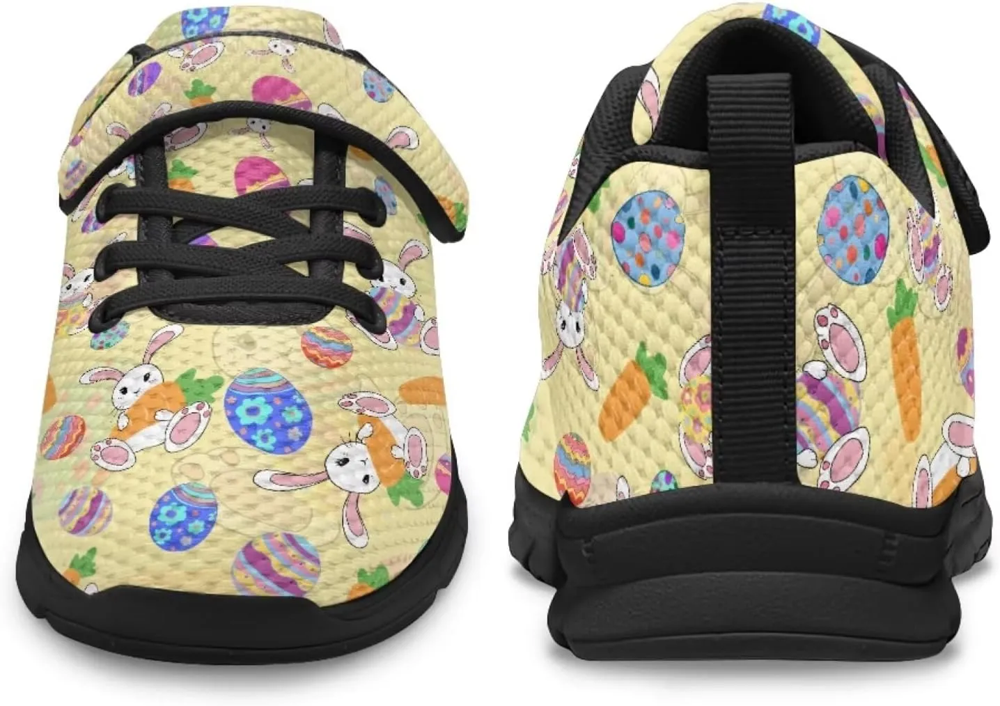 Girls Easter Shoes School Single Buckle Sneakers Breathable Mesh Running Tennis Shoes for Little Kid/Big Kid