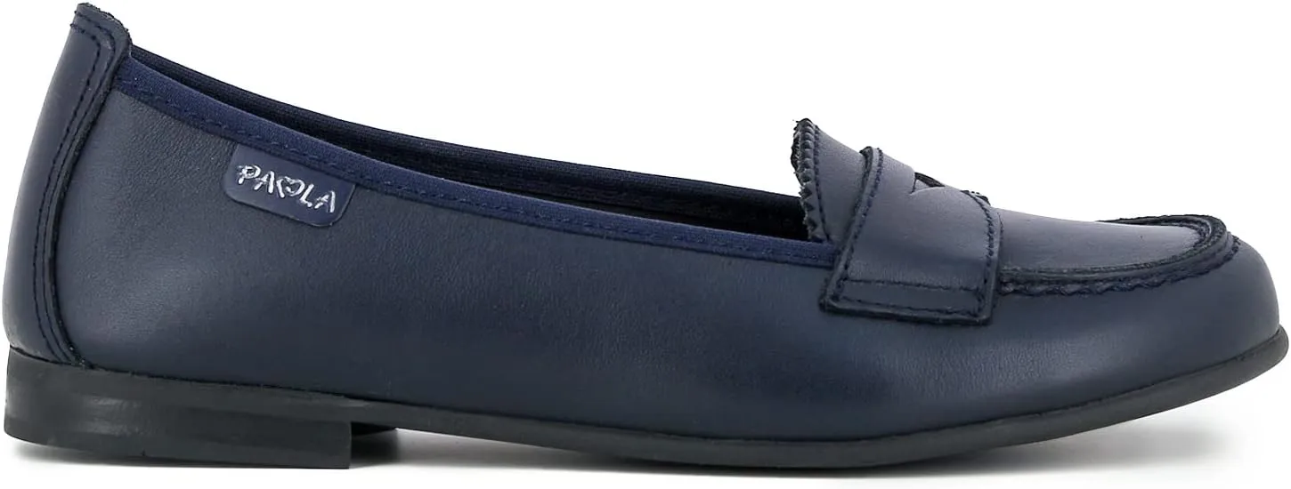 Girl's Mocassins School Uniform Shoe