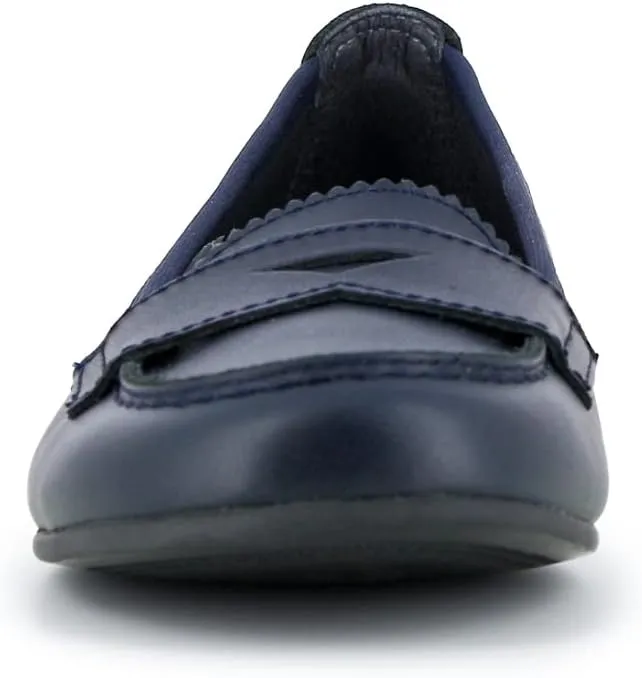 Girl's Mocassins School Uniform Shoe