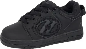 Heelys Voyager Skate Shoe, Black, 1 US Unisex Little Kid